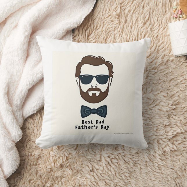 Best Dad Ever Mug – Father's Day Coffee Cup Gift Cushion (Blanket)