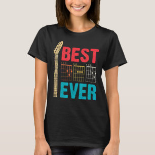Best Dad Ever Music Guitar Musician Father's Day G T-Shirt