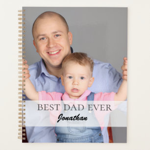 Best Dad Ever Name Quote Family Design Planner