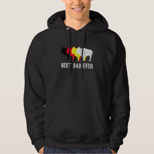 Best Dad Ever Native American Indian Tribe Pride F Hoodie