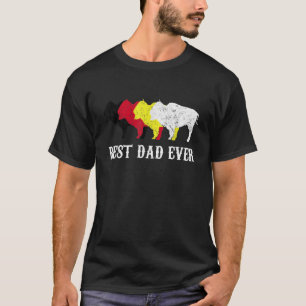 Best Dad Ever Native American Indian Tribe Pride F T-Shirt