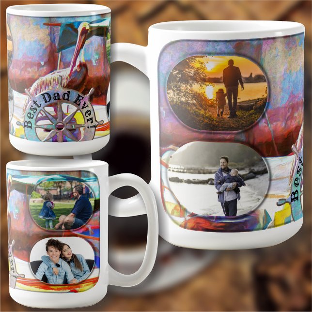 Best Dad Ever Pelican 0463 Coffee Mug (Creator Uploaded)