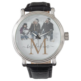 Best Dad Ever, Personalise Your Name, Photo Watch
