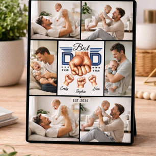 Best Dad Ever Personalised Custom Father’s Plaque