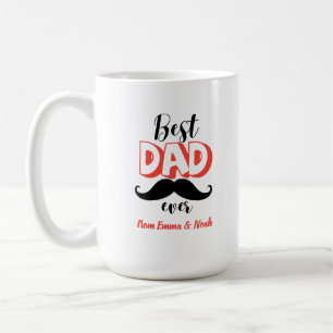 Best Dad Ever Personalised Father's Day Gift Coffee Mug