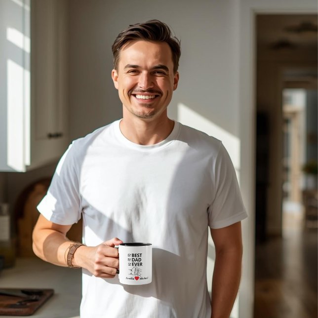 Best Dad Ever Personalised Mug (Creator Uploaded)