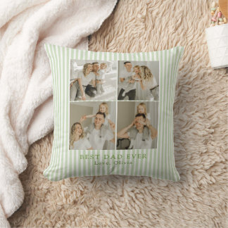 Best Dad Ever Personalised Photo | Custom Cushion