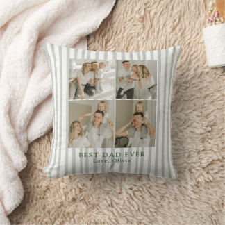 Best Dad Ever Personalised Photo | Custom Cushion