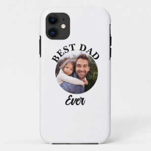 Best Dad Ever Personalised Photo Template Case-Mate iPhone Case