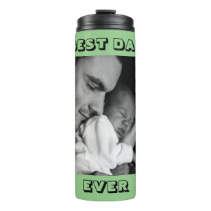 Best Dad Ever Personalised Photo Thermal Tumbler