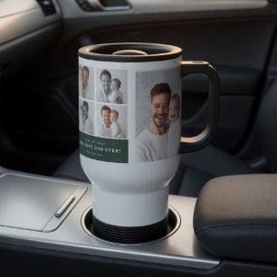 Best Dad Ever Personalised Photo Travel Mug