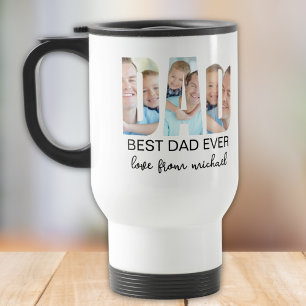 Best Dad Ever Personalised Travel Mug