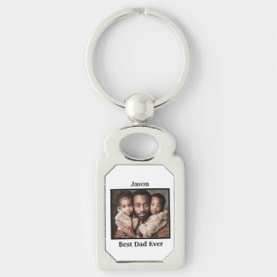 Best Dad Ever personalize Key Ring