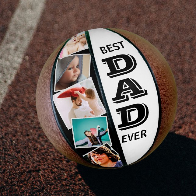 Best Dad Ever Photo Collage Basketball (Creator Uploaded)