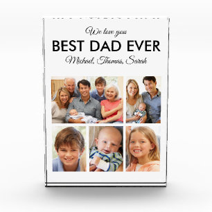 Best Dad Ever Photo Collage Fathers Day