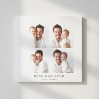 Best Dad Ever Photo Collage | Personalised Gift