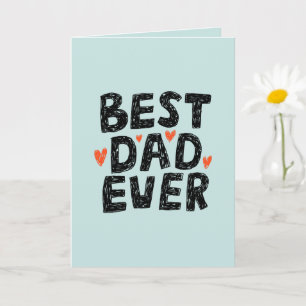 Best Dad Ever Photo Father’s Day Card