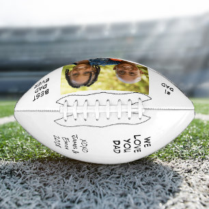 Best Dad Ever Photo Football