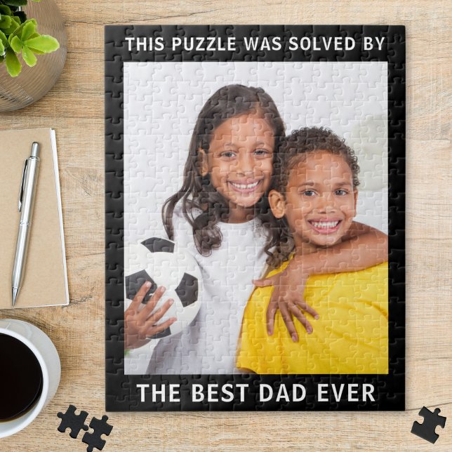 Best Dad Ever Photo Jigsaw Puzzle (Creator Uploaded)