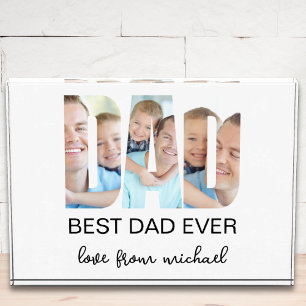 Best Dad Ever Photo Letter Photo Block