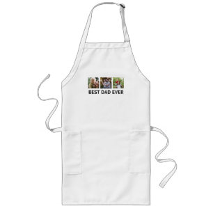 Best Dad Ever Photo  Long Apron