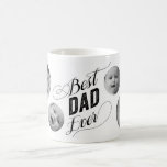 Best Dad Ever Photo Mug<br><div class="desc">A little elegant and a little rough with 6 photo cut outs to showcase your cute kid(s). All photos by becky nimoy.</div>
