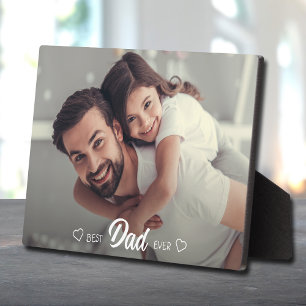 Best Dad Ever Photo Plaque