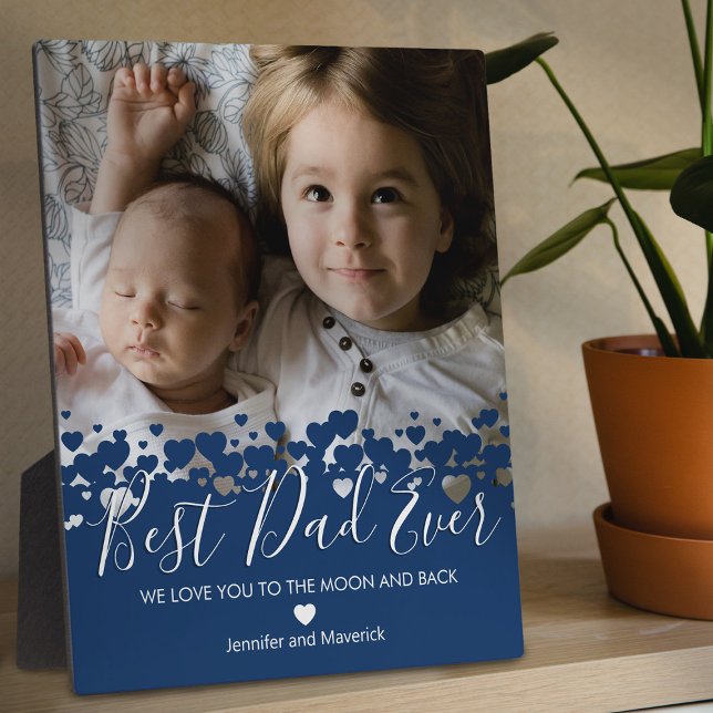 Best Dad Ever Photo Plaque (Creator Uploaded)