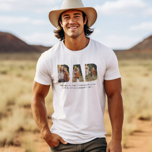 Best dad ever  photo quote T-Shirt