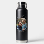 Best Dad Ever | Photo Template Personalised Water Bottle<br><div class="desc">A great gift for Father's Day or a birthday! A water bottle that you can upload your favourite photo to,  along with text,  "Best Dad Ever" and the chlid's name and date.</div>