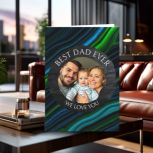 Best Dad Ever   Photo Template Personalized