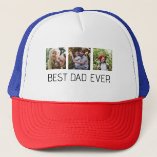 Best Dad Ever Photo  Trucker Hat