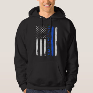 Best dad ever Police officer  Father's day Police Hoodie
