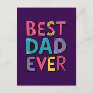 Best Dad Ever  Postcard