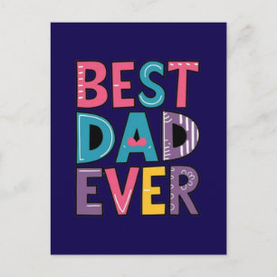 Best Dad Ever  Postcard