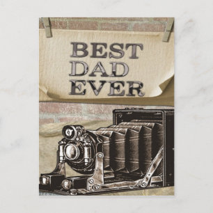 Best Dad Ever Postcard