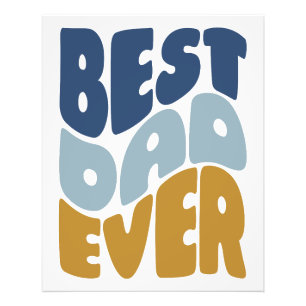 Best dad ever poster