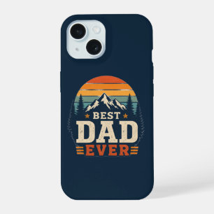 Best Dad Ever Retro Mountain Phone Case