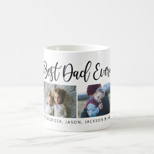 Best Dad Ever Script Coffee Mug