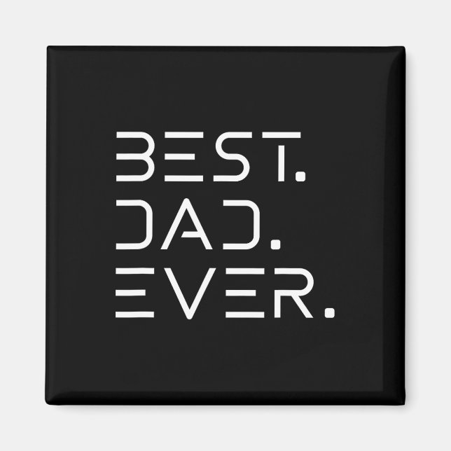 Best Dad Ever Shirt Modern Developer Programmer Fa Magnet (Front)
