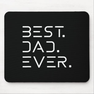 Best Dad Ever Shirt Modern Developer Programmer Fa Mouse Pad