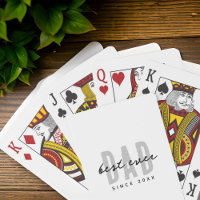 Best Dad Ever Since 20XX Modern Simple Preppy