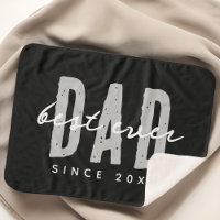 Best Dad Ever Since 20XX Modern Simple Preppy
