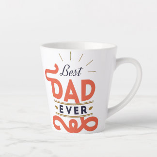 Best Dad Ever Small Latte Mug – Perfect Gift