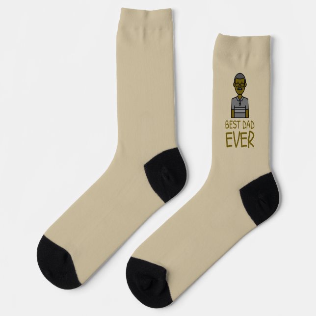 Best Dad Ever Socks (Left)