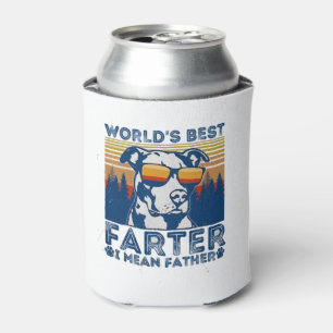 best dad ever t shirt worlds best farter can cooler