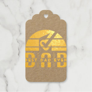 Best Dad Ever: The Man, The Myth, The Legend Gift Tags