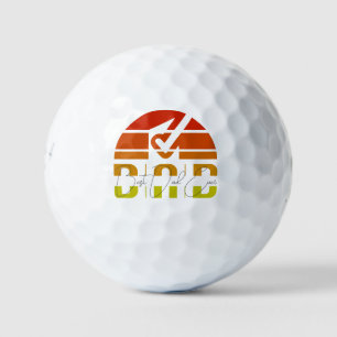 Best Dad Ever: The Man, The Myth, The Legend Golf Balls