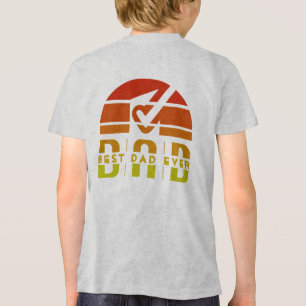 Best Dad Ever: The Man, The Myth, The Legend Tri-Blend Shirt