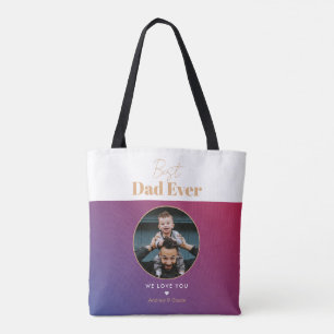Best dad ever tote bag